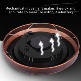 CHIVENIDO mechanical coil powers readings without batteries