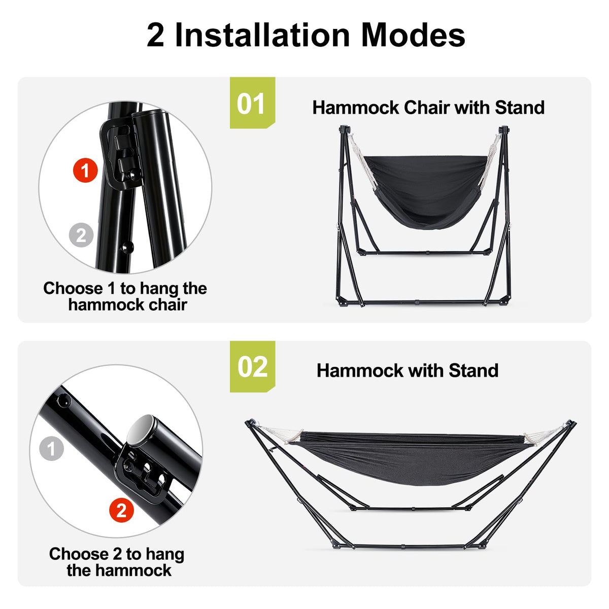 Chloraeon spreader bars provide balanced support.
