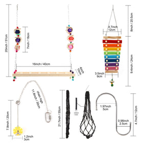 CHNB chicken xylophone toy with metal keys for pecking and sound
