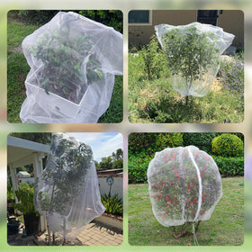 CHNENOMME foldable garden netting offers simple storage after season use