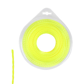 CHNPLUM 0.095-inch twisted trimmer line on a 200-foot yellow reel for tough yard work