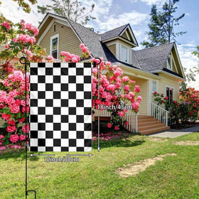 Choregon 12x18 garden flag size fits most standard flagpoles.