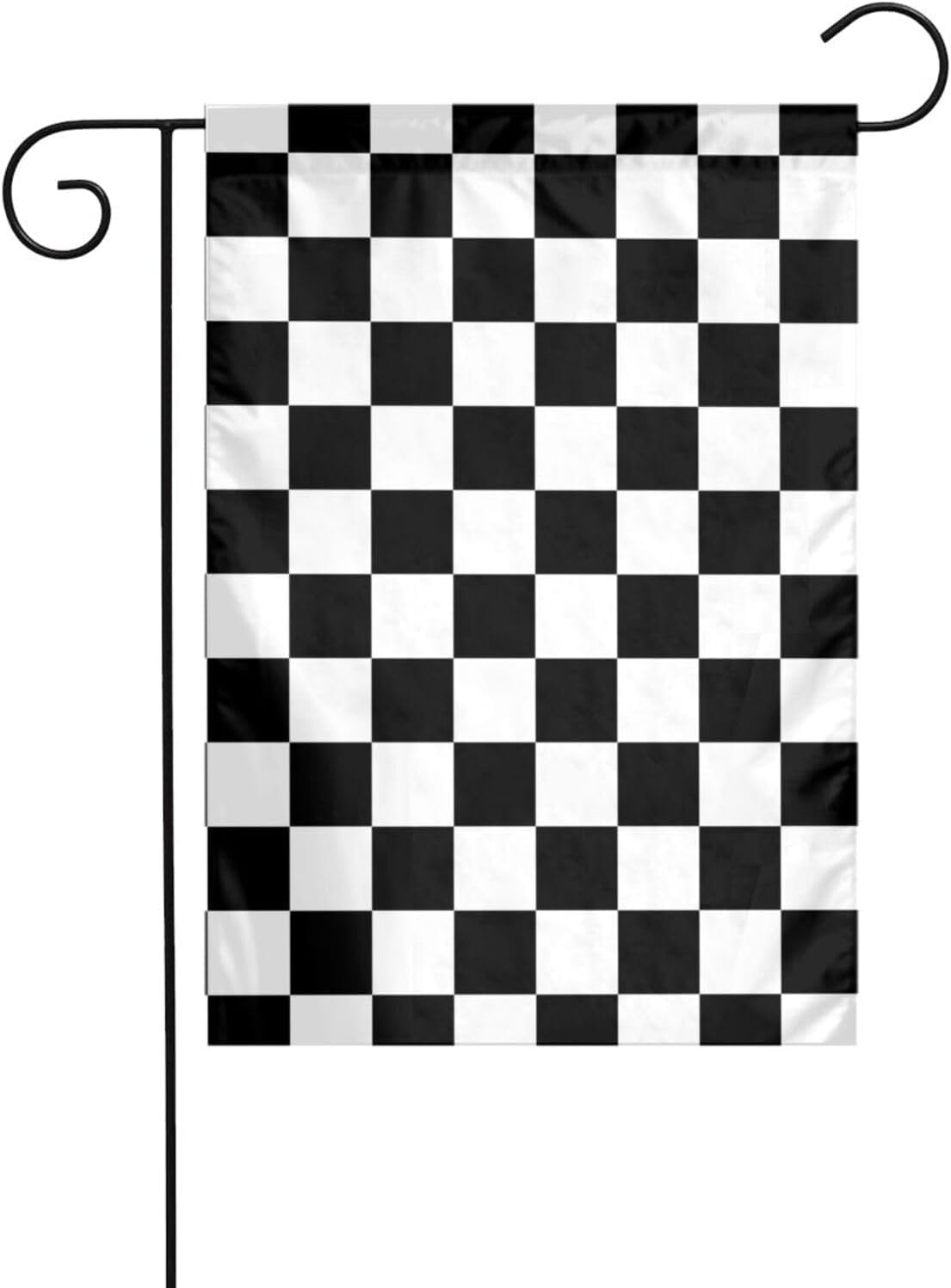 Choregon linen flag, weather-friendly material, ideal for seasonal decor and outdoor scenes.