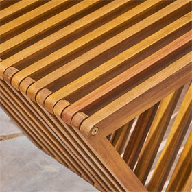 Christopher Knight Home Esme bench outdoor ready design complements porches and patios.