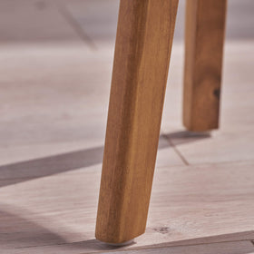 Christopher Knight Home Gino table’s acacia wood resists weather for long-lasting outdoor use