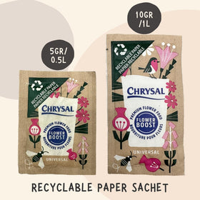 Chrysal Flower Boost prevents bent-neck in bouquets