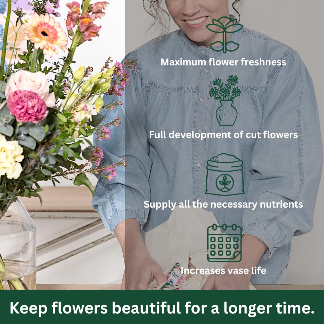 Chrysal Flower Boost works with all flower varieties