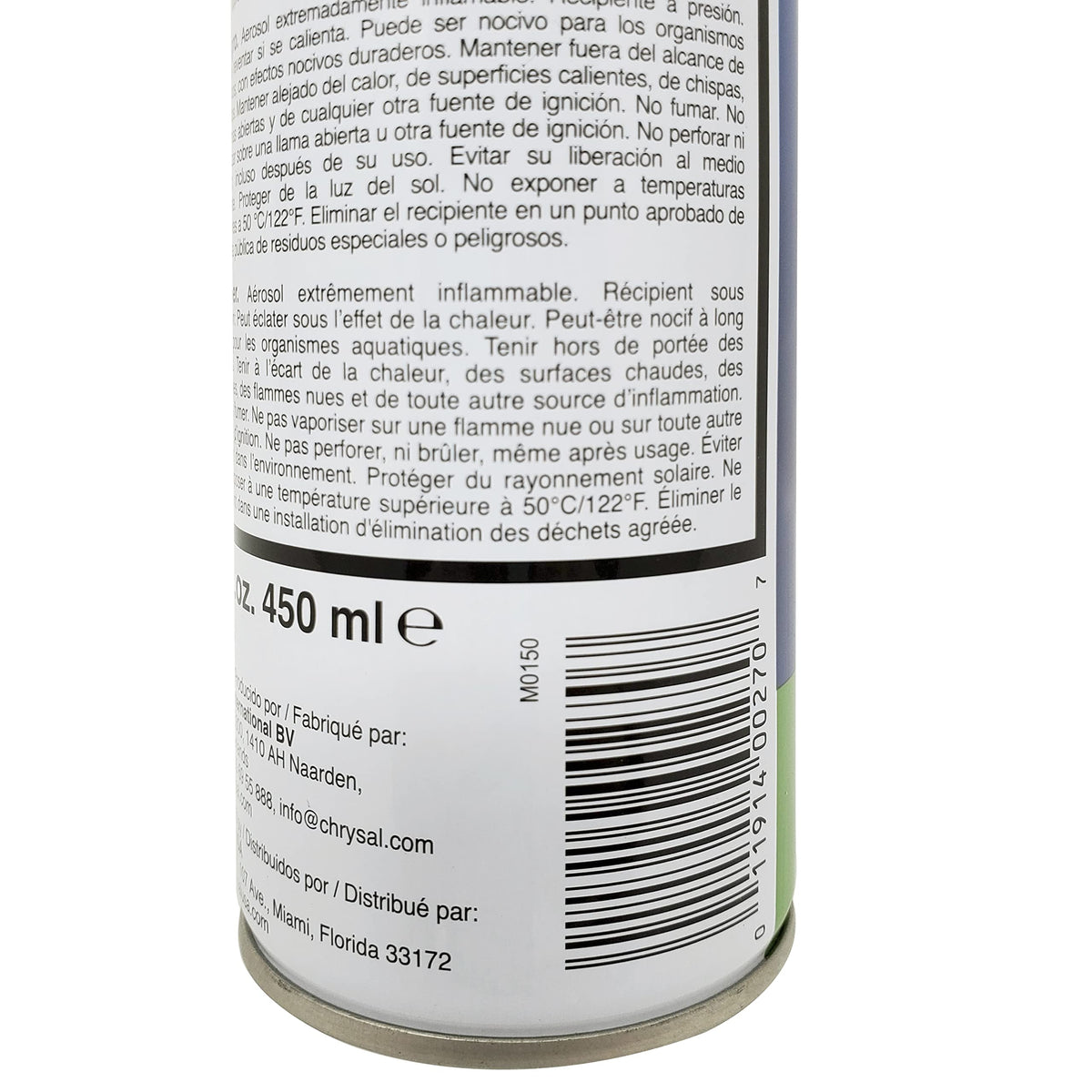 Chrysal Leafshine on a floral arrangement delivering a clean, vibrant sheen.