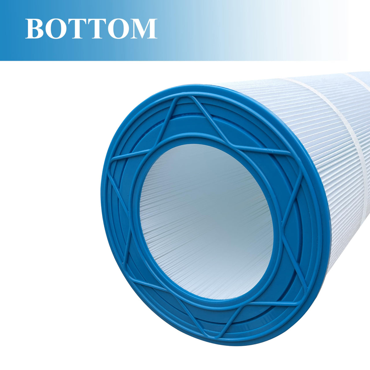Chryseos pool filter features easy installation for fast upgrades.