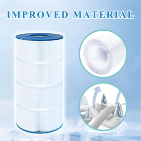 Chryseos pool filter 100 sq ft filtration area for clear water