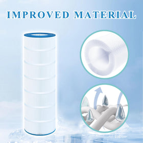 Chryseos pool filter long-life design provides extended use and reliability.