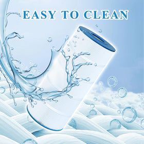 Chryseos pool filter design emphasizes easy cleaning and durable performance.