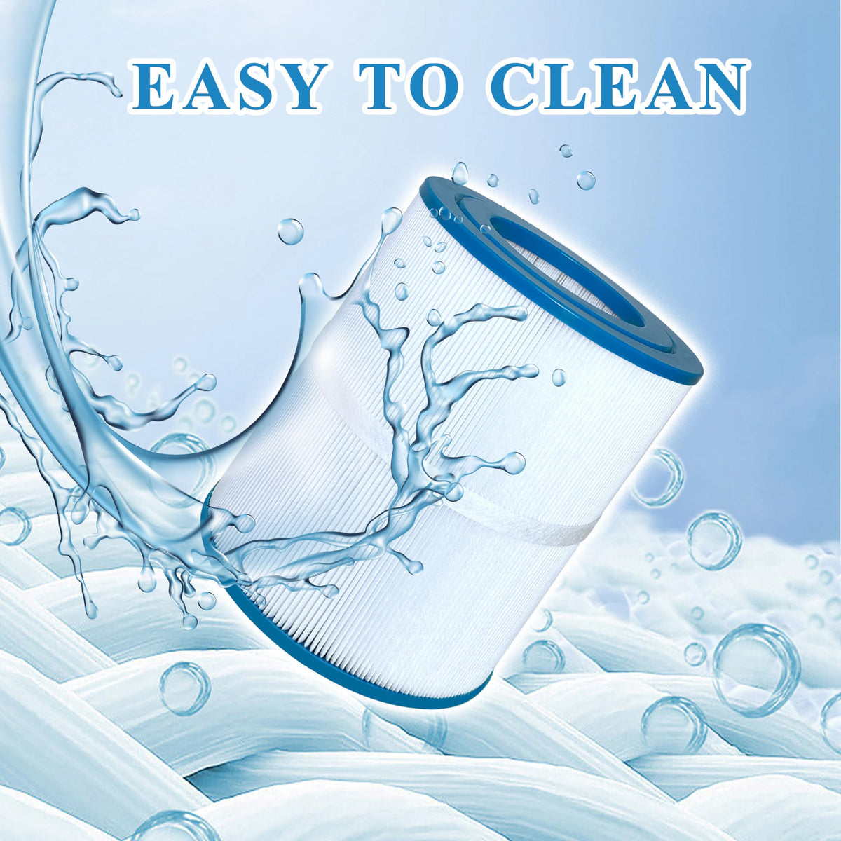 Chryseos spa filter durable materials ensure long-lasting performance