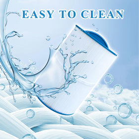 Chryseos spa filter 73532 visual: long-lasting performance with easy cleaning.