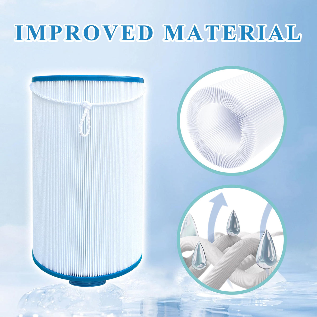 Chryseos spa filter PFF42TC-P4 compatibility keeps water clear.