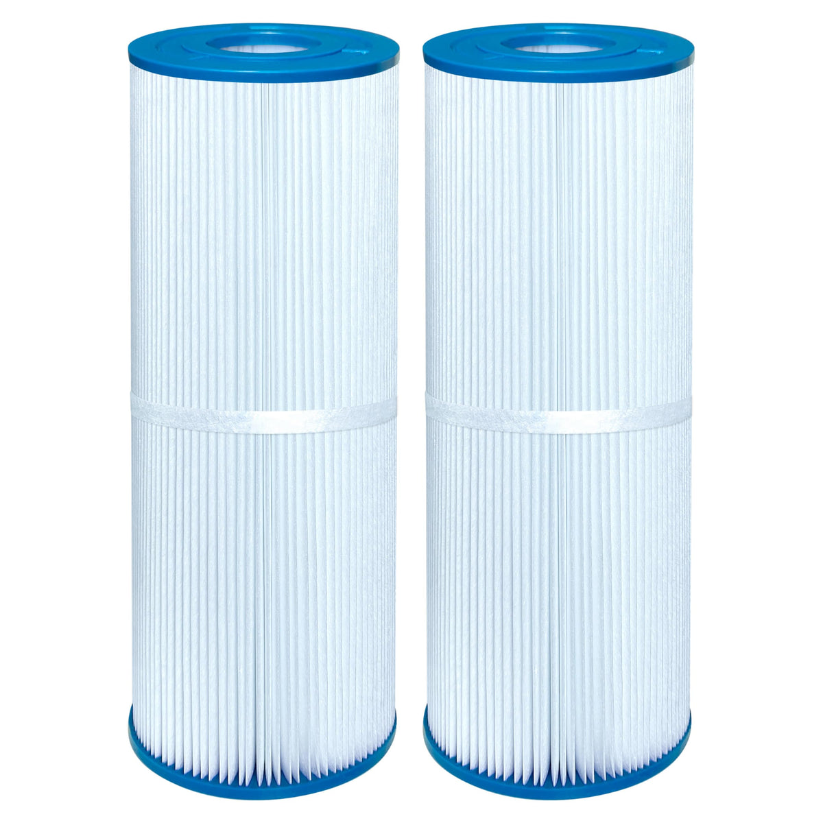 Chryseos spa filter close-up showing PRB25-IN compatibility for easy replacement