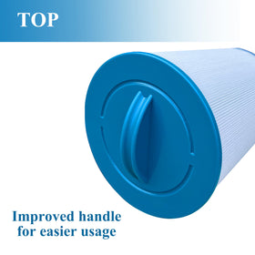 Chryseos spa filter with SAE 1-2in thread for secure connection.