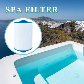 Chryseos spa filter two-pack provides convenient replacement options.