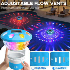 Chsuiwe adjustable flow chlorine dispenser lets you control chlorine release