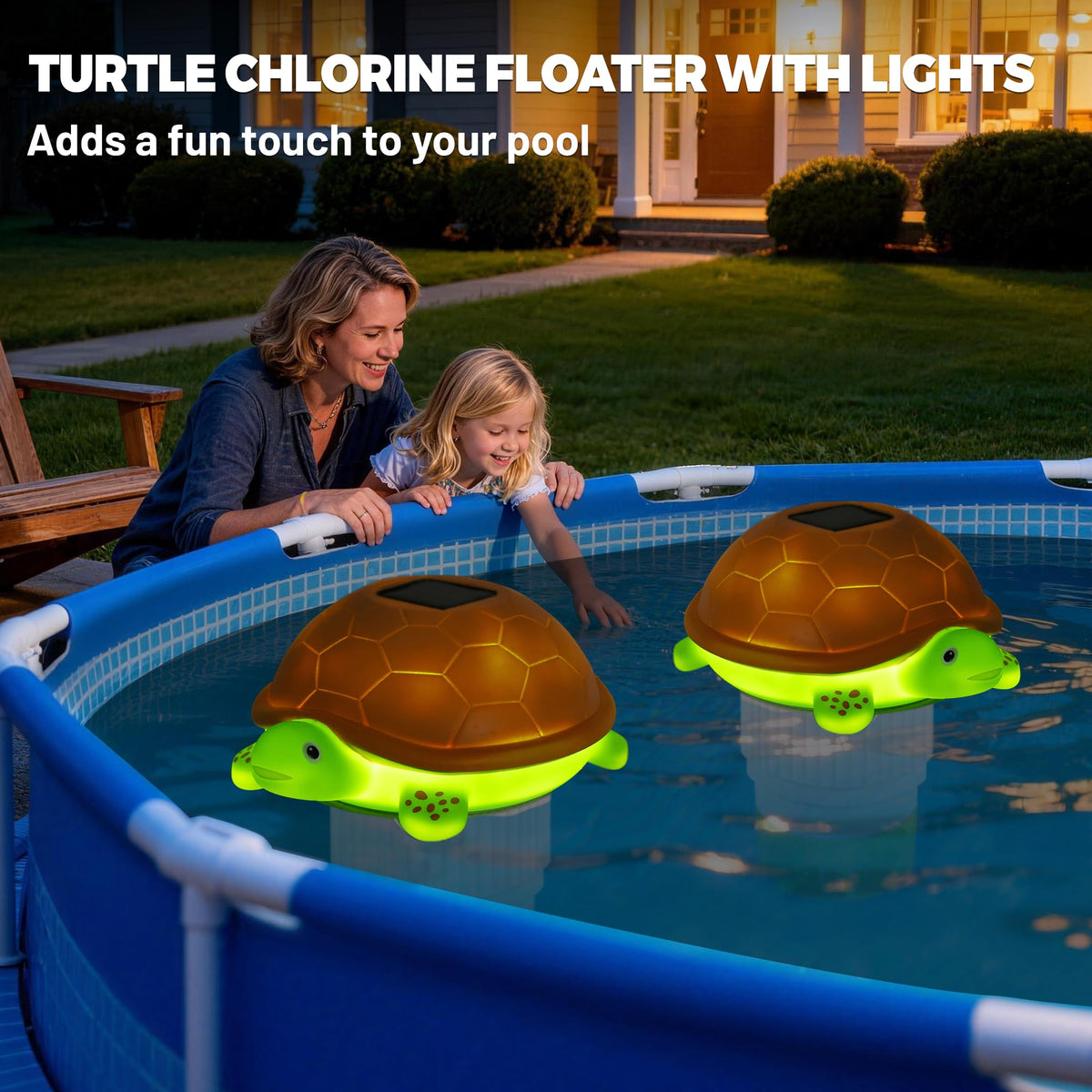 Chsuiwe anti-sinking floater remains on surface for consistent distribution.