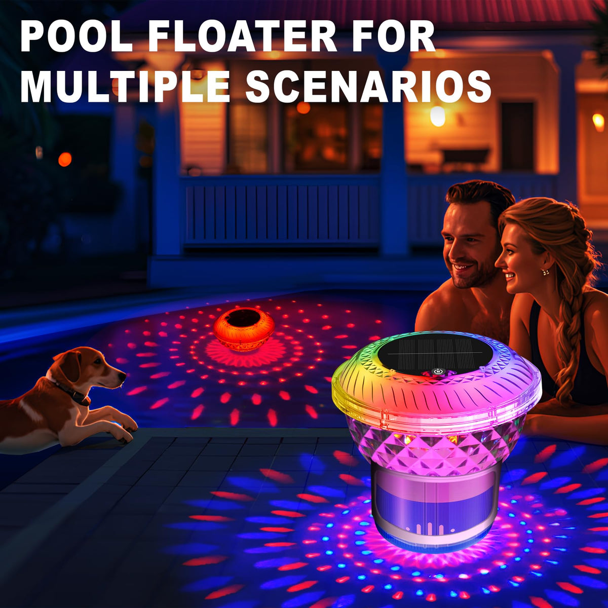 Chsuiwe collapsible floater stores neatly and reduces storage space.