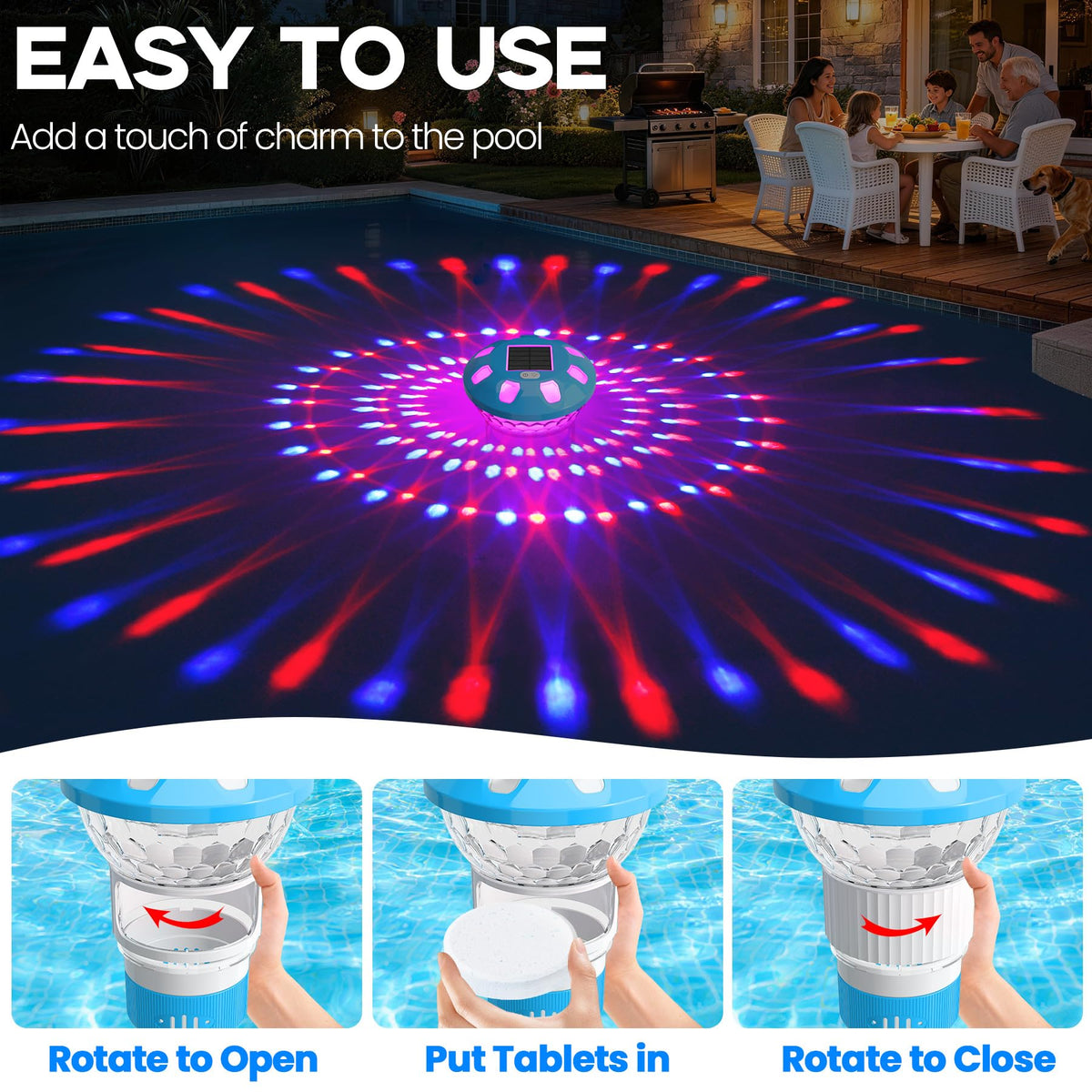 Chsuiwe foldable design stores easily when not in use