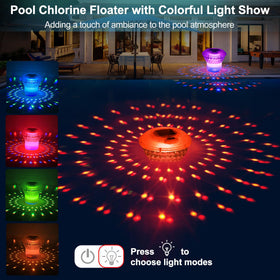 Chsuiwe hot tub chlorine floater designed for safe sun exposure