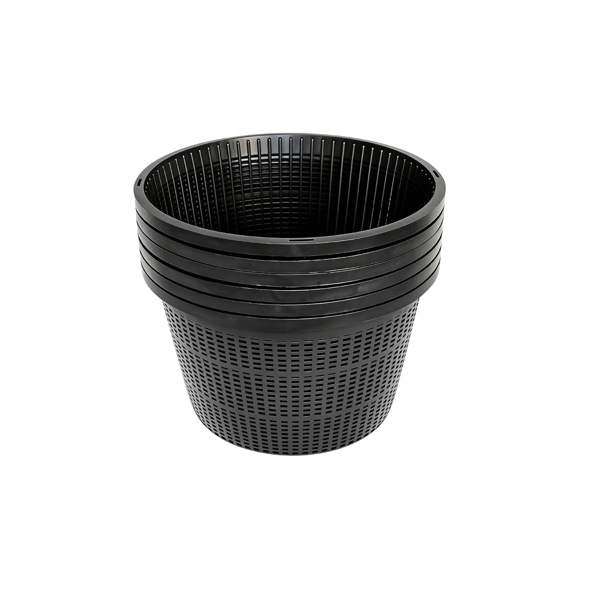Size information for CHTASO 8.5-inch round plant baskets