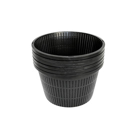 Size information for CHTASO 8.5-inch round plant baskets