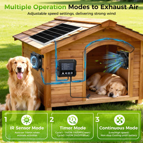 Chtoocy Auto-Sense mode starts with infrared detection to save energy.