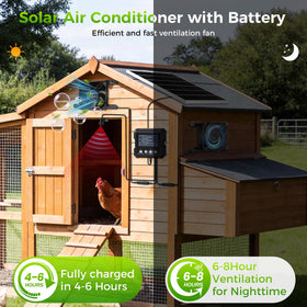 Chtoocy IP65 waterproof build withstands rain and dust during outdoor use.
