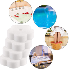 Plug-and-go use, drop sponge into water for cleaning
