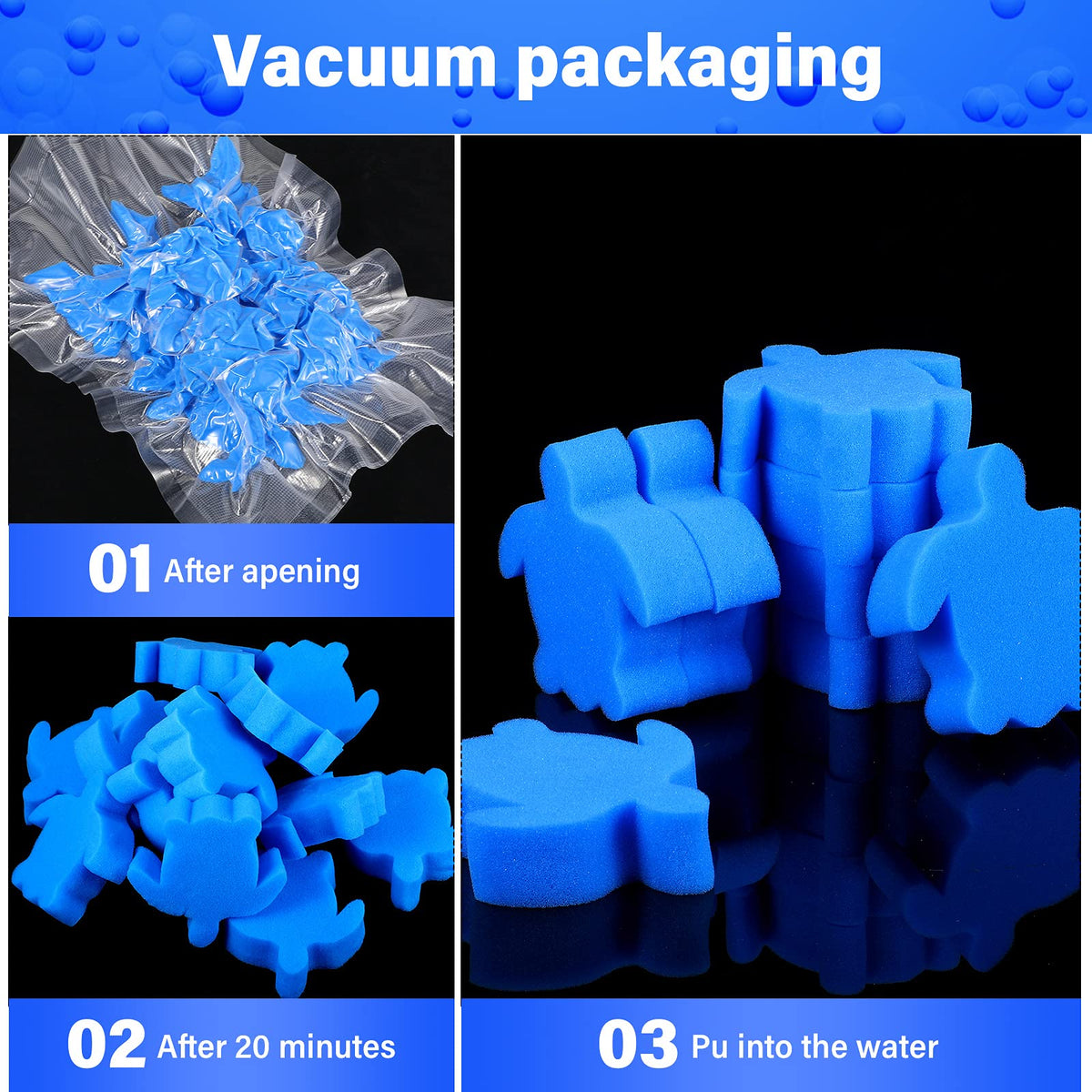 Chuangdi spa and hot tub cleaning sponge designed for easy water upkeep