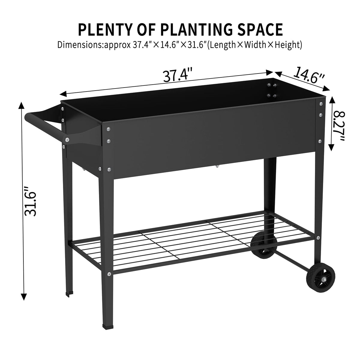 Chuangshuo Guard Elevate with wheels demonstrates easy mobility for heavy soil.