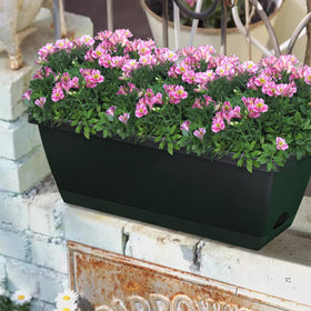 CHUKEMAOYI durable plastic window box planter designed for longevity.