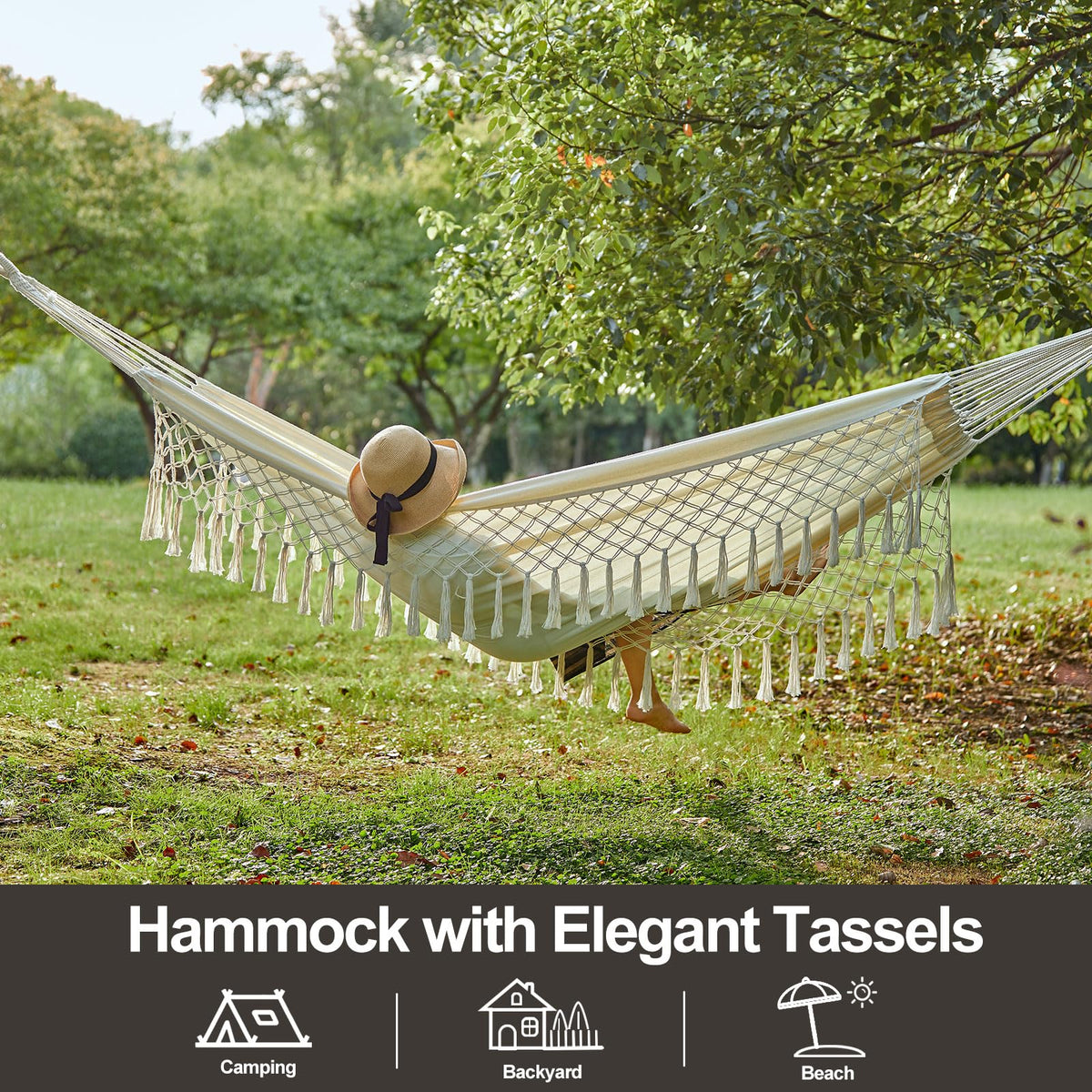 CHULIM hammock tree straps setup enables quick, tree-friendly hanging