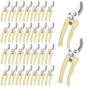 Chumia 30-garden flower shears blade closeup for precise cuts