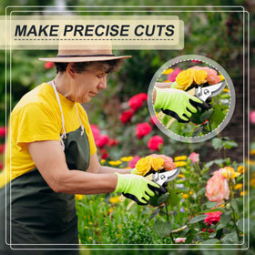 Chumia 30-garden flower shears ergonomic grip design reduces hand fatigue