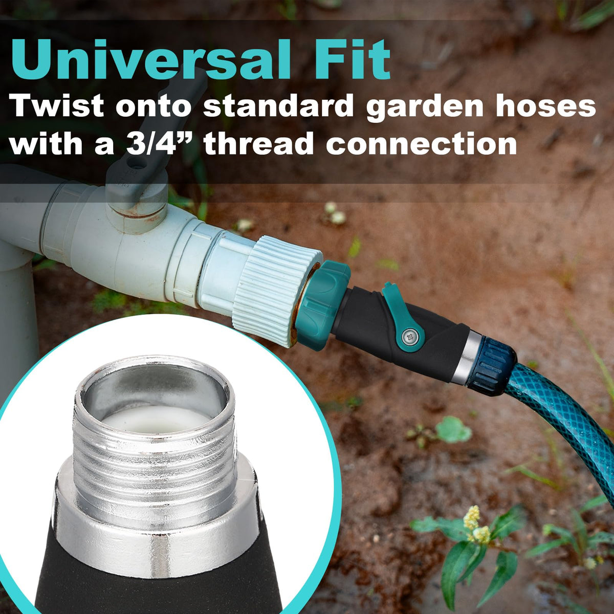 Chunful 1-way shut-off valve provides precise on/off control.