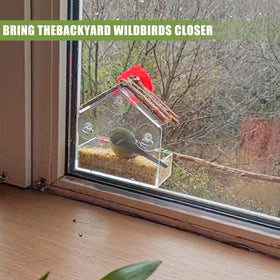 Chunhai Clear Window Feeder garden decor brings natural charm to your outdoor space.