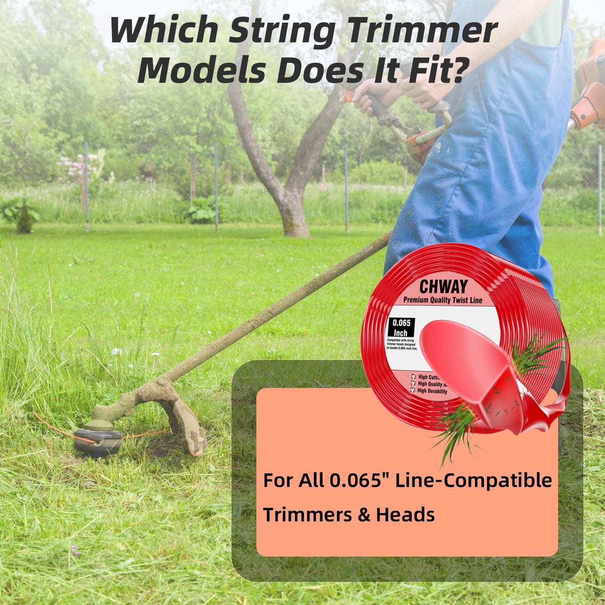 Chway 065 110-lb polymer construction resists impacts
