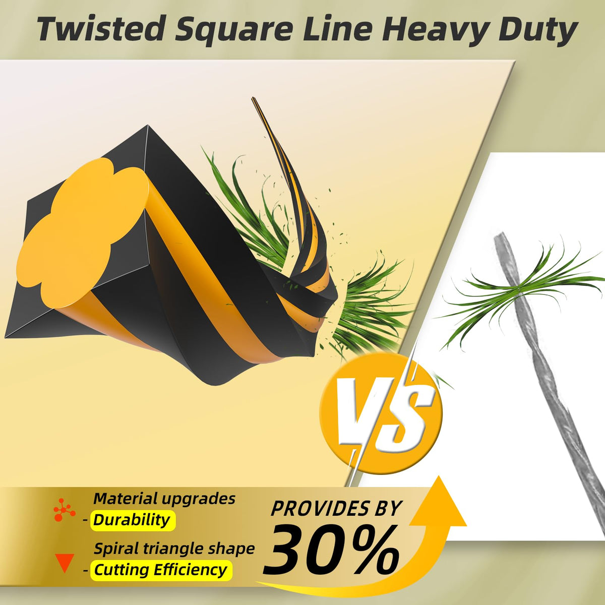 Chway 080 DWO1DT802 spool close-up highlighting robust construction for heavy-duty edging