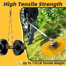 Chway 110 lb tensile strength graphic highlights toughness.