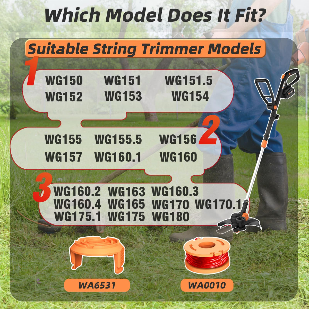 150ft 0.065in trimmer line delivers consistent lawn cuts.