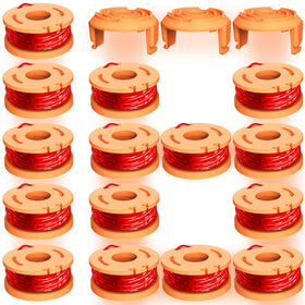 Chway 18-pcs spools for Worx compatibility, ready for quick line replacement.
