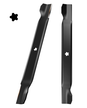 Chway 42-inch mulching blade with 5-point star center for precise cutting
