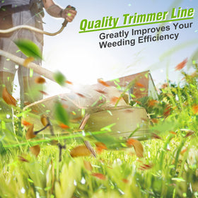 Chway aerodynamic trimming line reduces drag for smooth cuts.