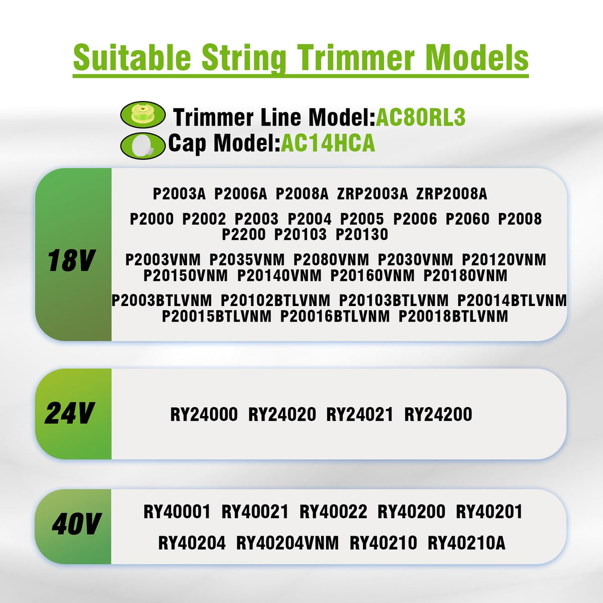 Chway aerodynamic trimmer line design reduces drag during use
