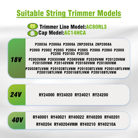 Chway aerodynamic trimmer line design reduces drag during use
