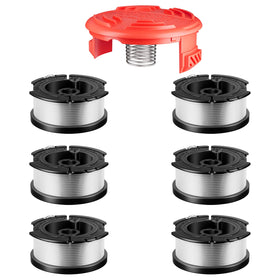 Chway AF-100 replacement spools in packaging for quick yard replacement